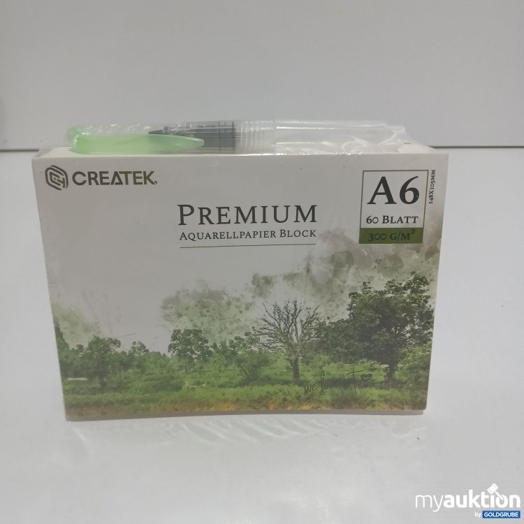 Artikel Nr. 861608: Createk Premium Aquarellpapier Block A6