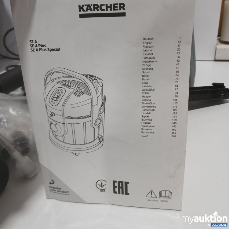 Artikel Nr. 884608: Kärcher Waschsauger SE4 