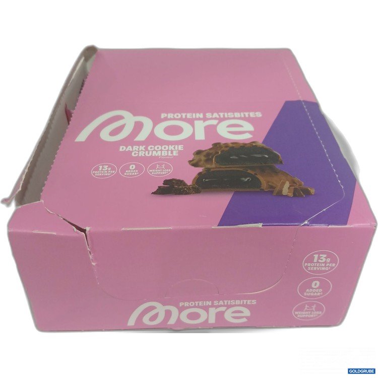 Artikel Nr. 891608: More Protein Satisbites Dark Cookie Crumble 12x50g