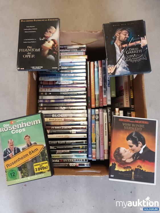 Artikel Nr. 901608 Artikel Nr. 901608: Karton mit 55 Dvds