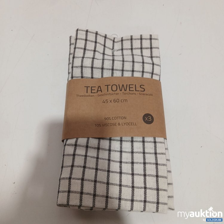 Artikel Nr. 929608: Tea Towels 45x60cm Geschirrtücher 3Stk 