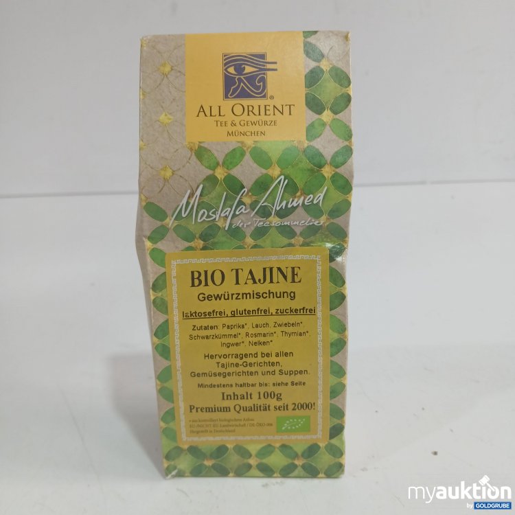 Artikel Nr. 960608: All Orient Mostafa Ahmed Bio Tajine Gewürzmischung 100g 