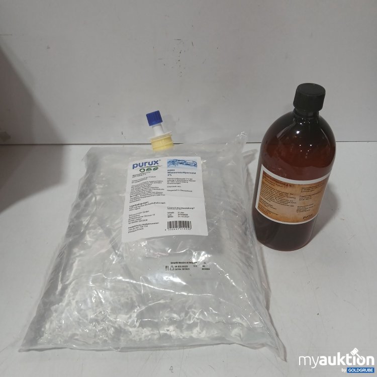 Artikel Nr. 993608 Artikel Nr. 993608: Purux Wasserstoffperoxid 3% 3L + Kunststoff-Flasche zur Aufbewahrung mit Beschriftung
