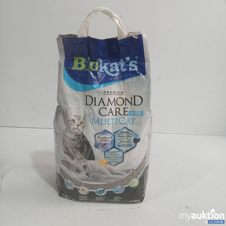Artikel Nr. 998608: Bio Kats Premium Diamond care Katzenstreu MultiCat fresh 8L 