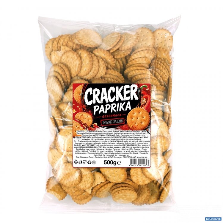 Artikel Nr. 444609 Artikel Nr. 444609: CRACKER 500g Paprika