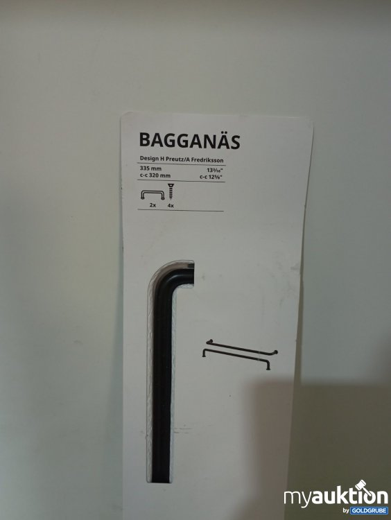 Artikel Nr. 471609 Artikel Nr. 471609: BAGGANÄS Griff 335 mm 2 Stk. Art.-Nr. 603.384.14