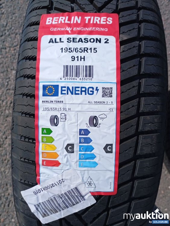 Artikel Nr. 525609: Berlin Tires All Season 2 195/65R15 91H