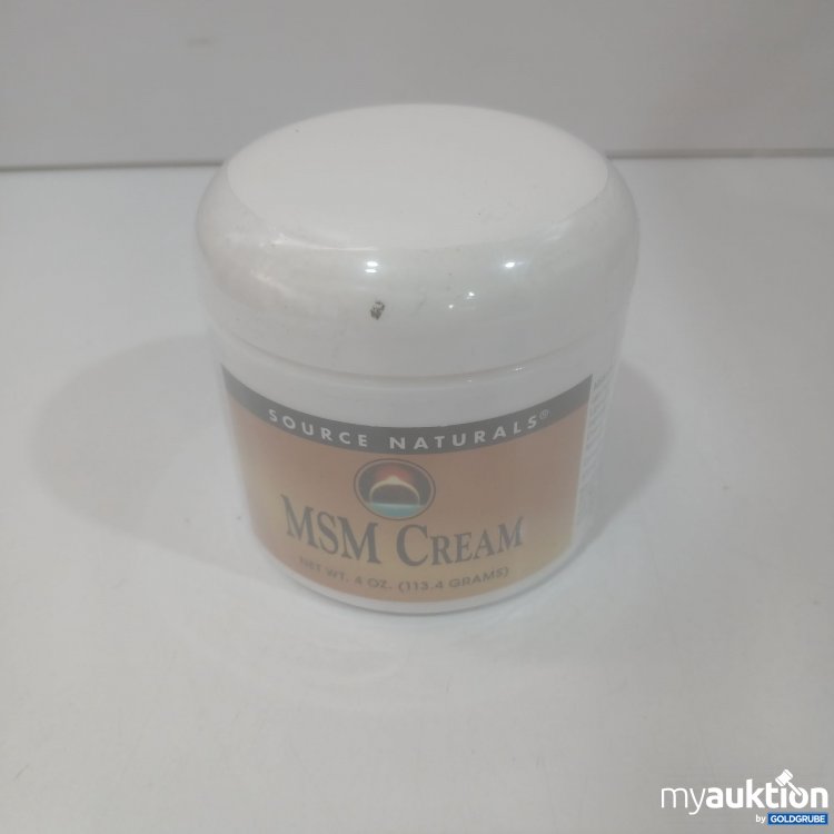 Artikel Nr. 873609 Artikel Nr. 873609: Source Naturals MSm Cream 113.4g