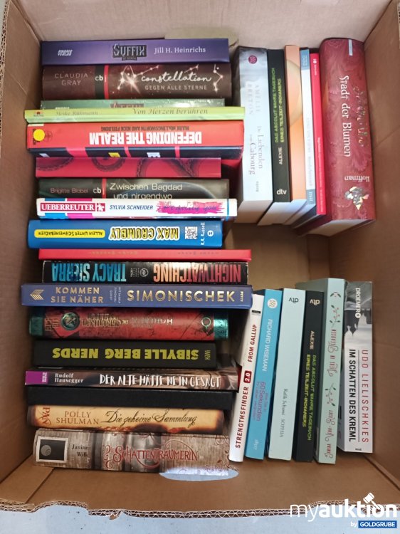 Artikel Nr. 901609: Karton mit 30 Bücher (siehe Fotos)