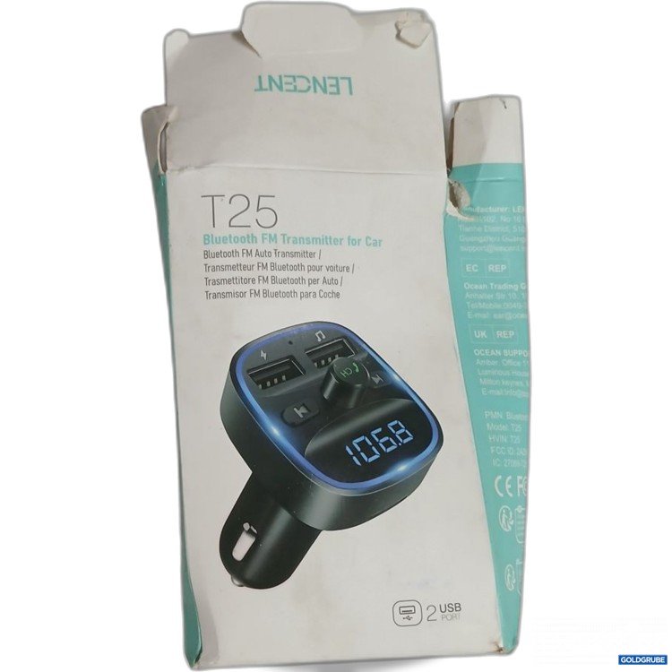 Artikel Nr. 932609 Artikel Nr. 932609: LENGET T25 Bluetooth FM Transmitter for Car
