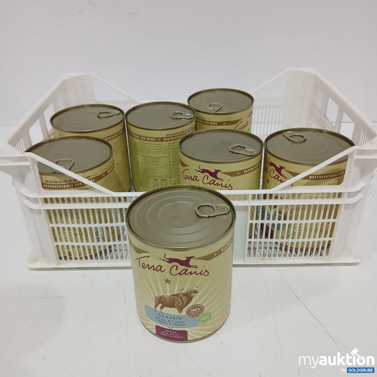 Artikel Nr. 950609: Terra Canis Blassic Büffel mit Hirse Tomate und Papaya  7x800g 