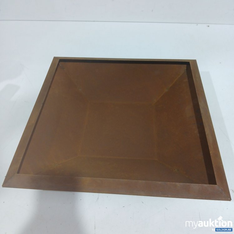 Artikel Nr. 979609 Artikel Nr. 979609: Rostikal Schale ohne Kugeln eckig 40x40cm