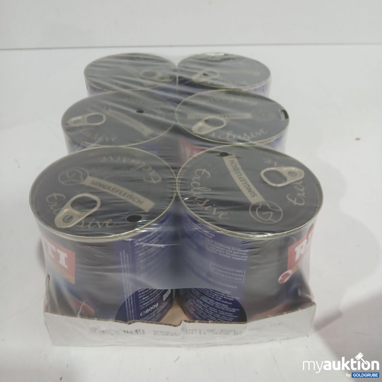 Artikel Nr. 986609: Rinti Hundefutter Singlefleisch Exclusive Ross Pur 6x800g 