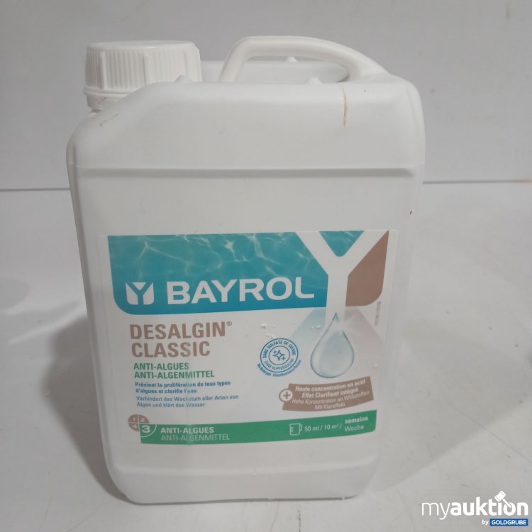 Artikel Nr. 460610 Artikel Nr. 460610: Bayrol Desalgin classic Anti-Algenmittel 3L