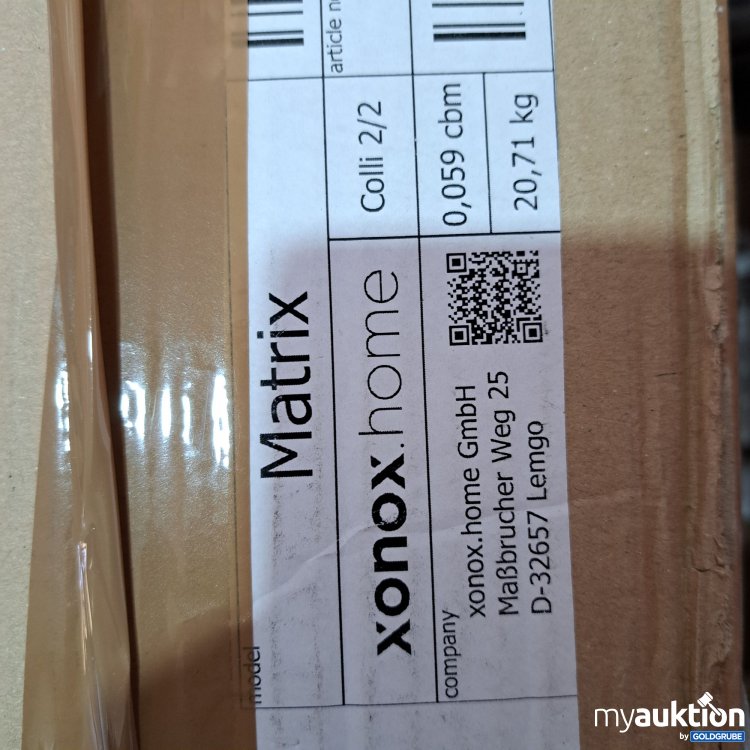 Artikel Nr. 808610 Artikel Nr. 808610: Matrix xonox home, colli2/2