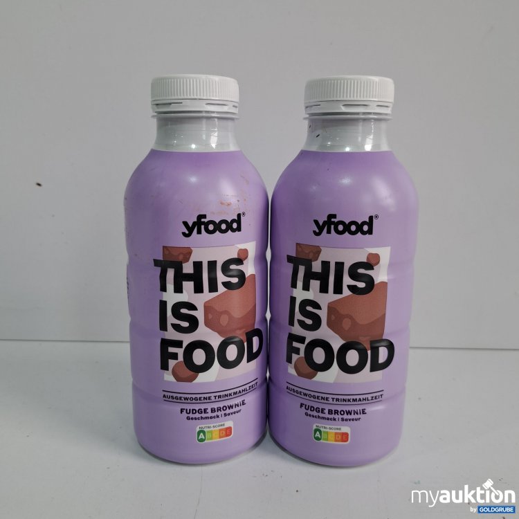 Artikel Nr. 816610 Artikel Nr. 816610: Yfood This is food Fudge Brownie 2x500ml