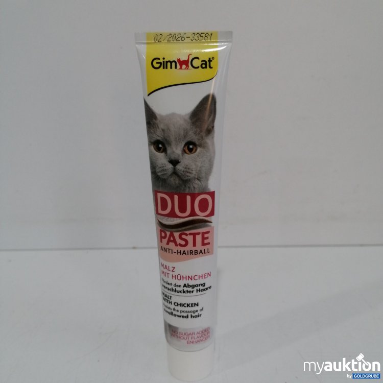 Artikel Nr. 835610: Gim Cat Duo Pastete Malz m. Hühnchen 50g