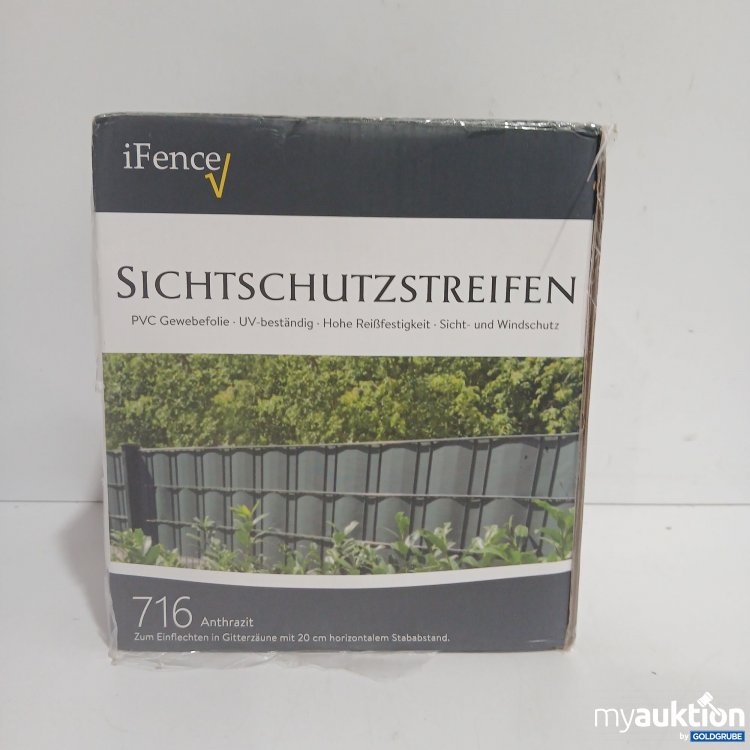 Artikel Nr. 865610: ifence Sichtschutzstreifen 716 Anthrazit 19cm x 50m