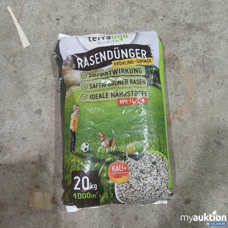Artikel Nr. 870610 Artikel Nr. 870610: Terrauno Rasendünger Frühling-Sommer 20kg