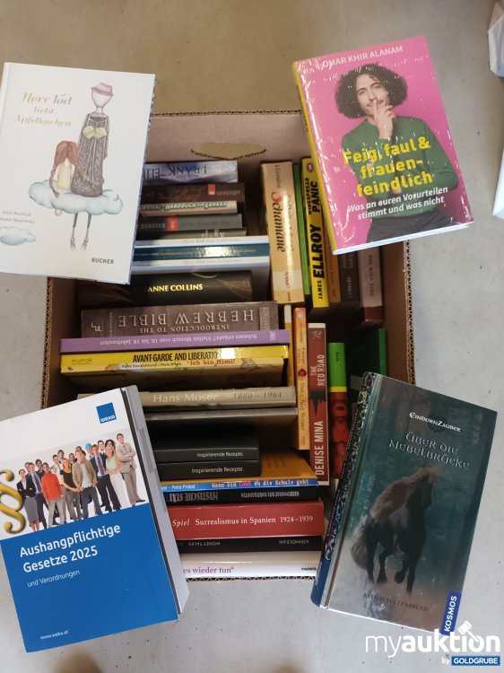 Artikel Nr. 901610 Artikel Nr. 901610: Karton mit 37 Büchern (siehe Fotos)