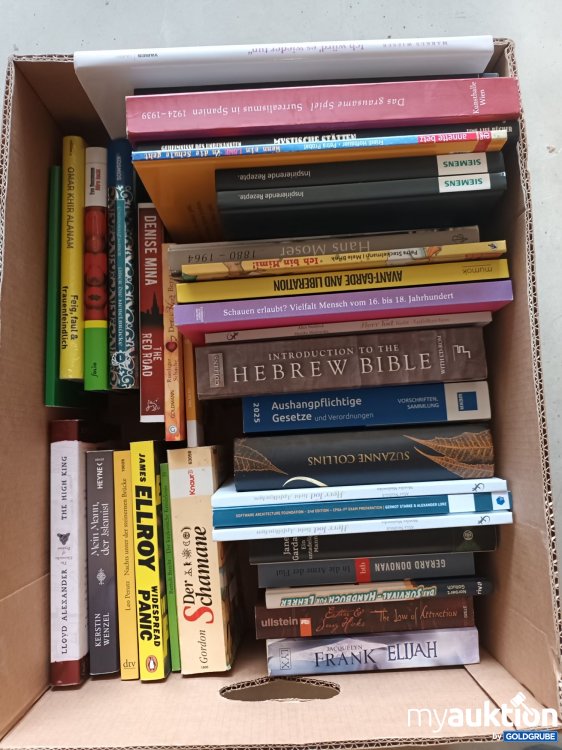 Artikel Nr. 901610 Artikel Nr. 901610: Karton mit 37 Büchern (siehe Fotos)