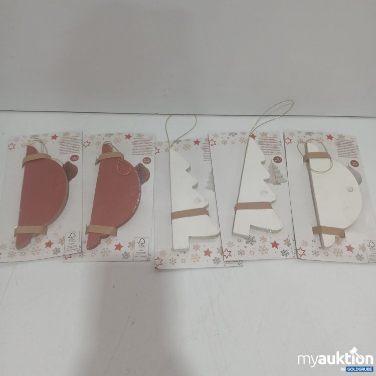 Artikel Nr. 914610 Artikel Nr. 914610: Papier-Lampions weihnachtlich 5x