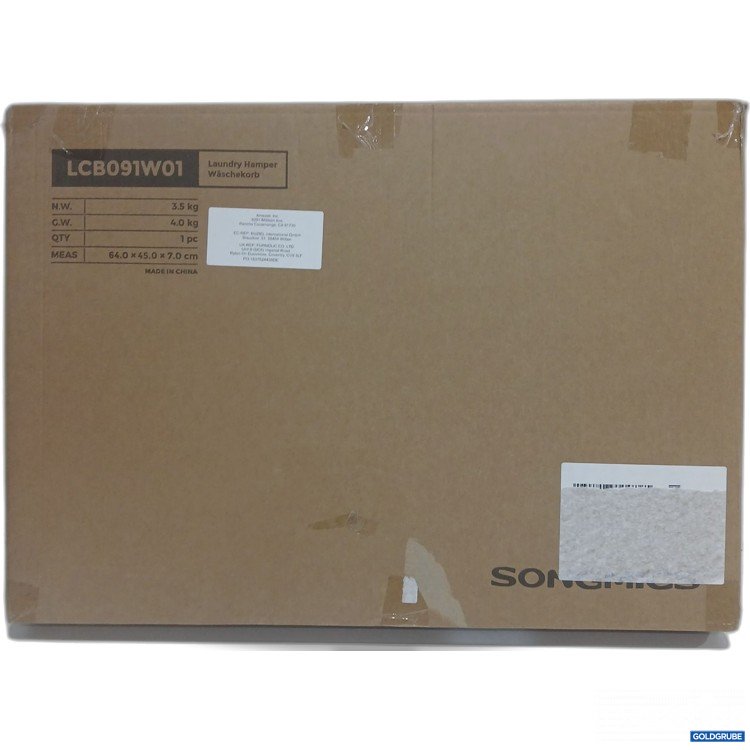 Artikel Nr. 916610 Artikel Nr. 916610: Songmics Wäschekorb LCB091W01