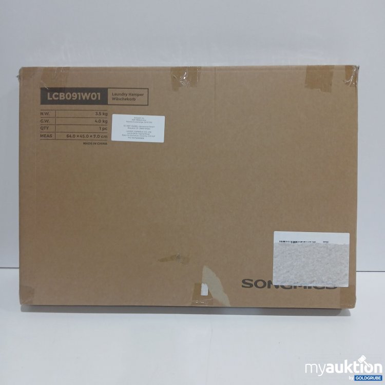 Artikel Nr. 916610 Artikel Nr. 916610: Songmics Wäschekorb LCB091W01