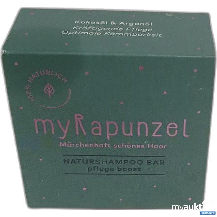 Artikel Nr. 919610: myRapunzel Naturshampoo Bar Pflege Boost 60g