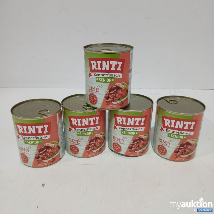 Artikel Nr. 950610: Rinti Kennerfleisch  Senior Rind 5x800g