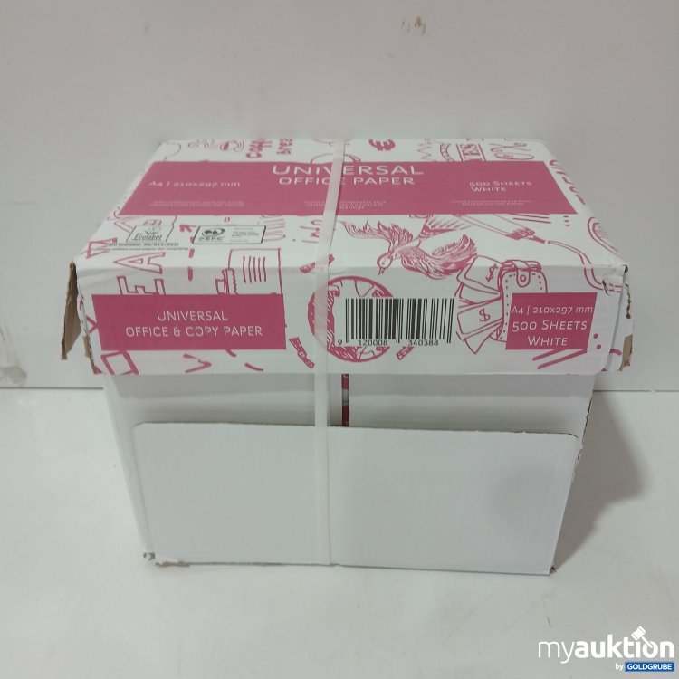 Artikel Nr. 982610: Universal Officepaper DIN A4 500 Blätter, 210×297mm