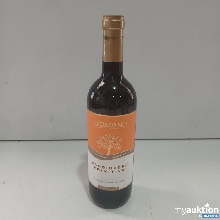 Artikel Nr. 991610 Artikel Nr. 991610: Giordano Sangiovese primitivo Puglina 75cl
