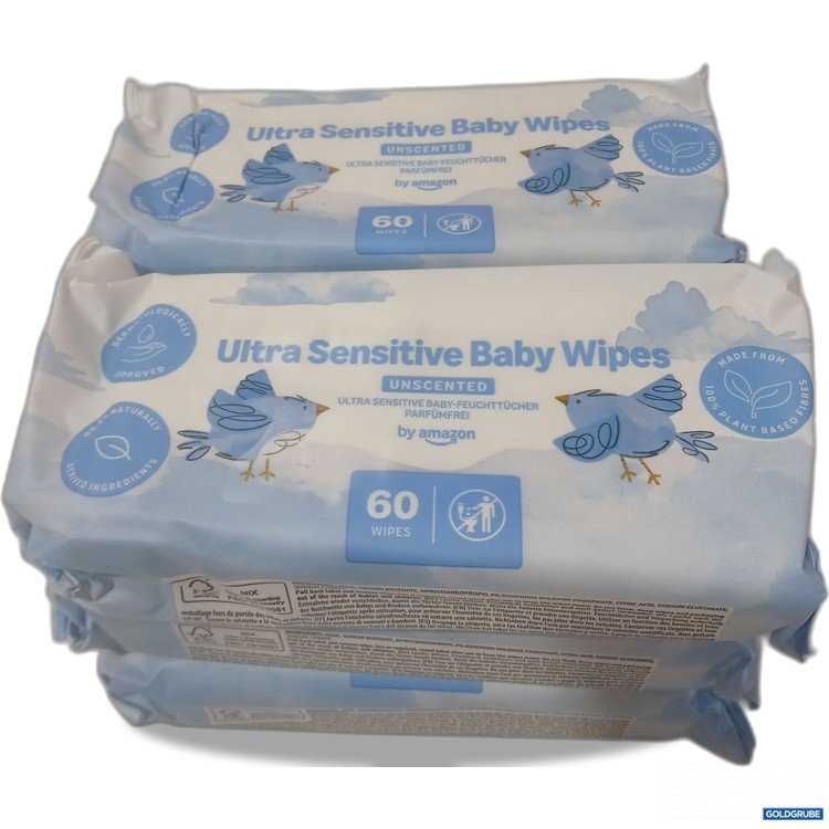 Artikel Nr. 993610 Artikel Nr. 993610: By Amazon Baby Ultra Sensitive Baby Wipes 60Stk 6Pack