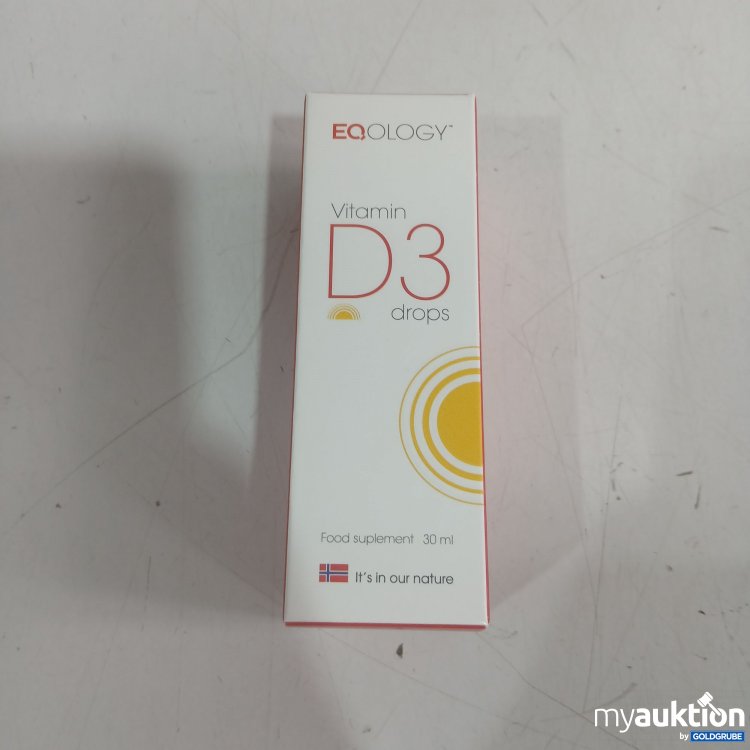 Artikel Nr. 996610: Eqology Vitamin D3 drops 30ml 
