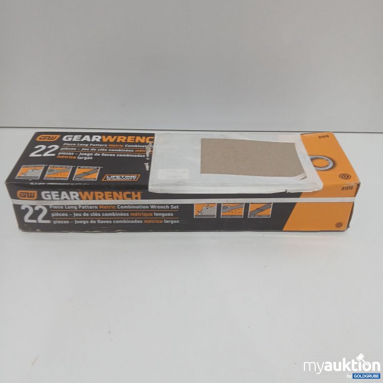 Artikel Nr. 439611: GearWrench 22 Piece Long Pattern Metric Combination Wrench Set 81916