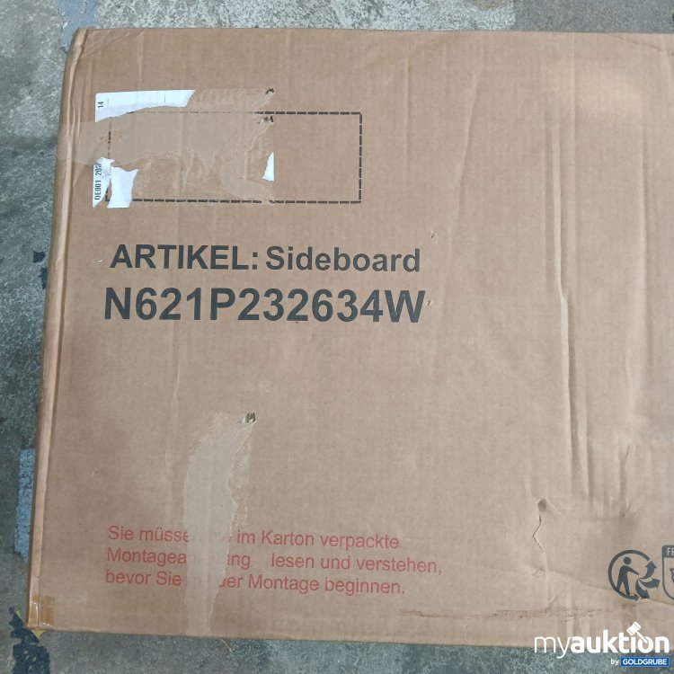 Artikel Nr. 442611: Sideboard N621P232634W weiß