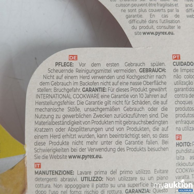 Artikel Nr. 446611 Artikel Nr. 446611: PYREX Let's Share Auflaufform 27x17 cm 1.4l