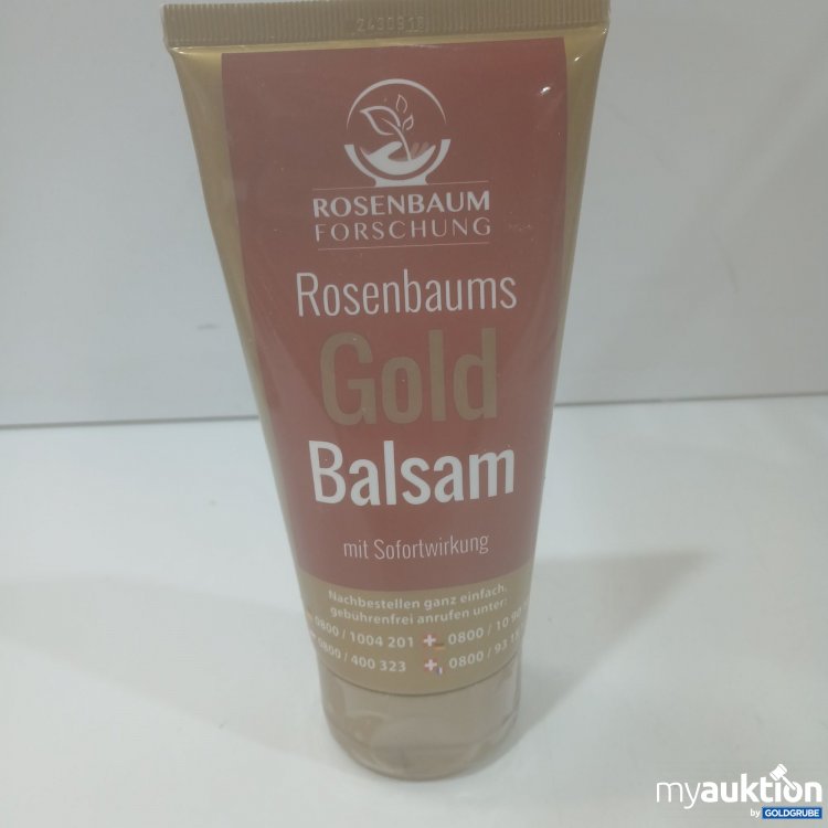 Artikel Nr. 873611 Artikel Nr. 873611: Rosenbaum Forschung Gold Balsam 150ml