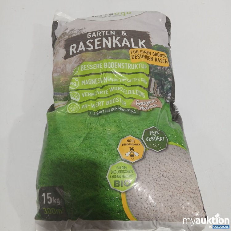 Artikel Nr. 884611: TerraUno Garten-& Rasenkalk 15kg