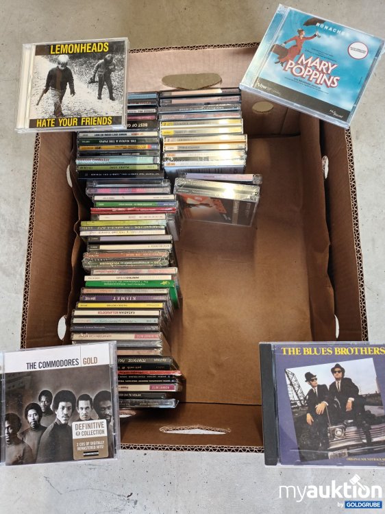 Artikel Nr. 901611: Karton mit ca. 56 Cds (siehe Fotos)