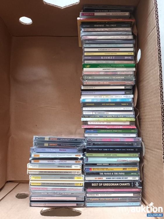 Artikel Nr. 901611: Karton mit ca. 56 Cds (siehe Fotos)