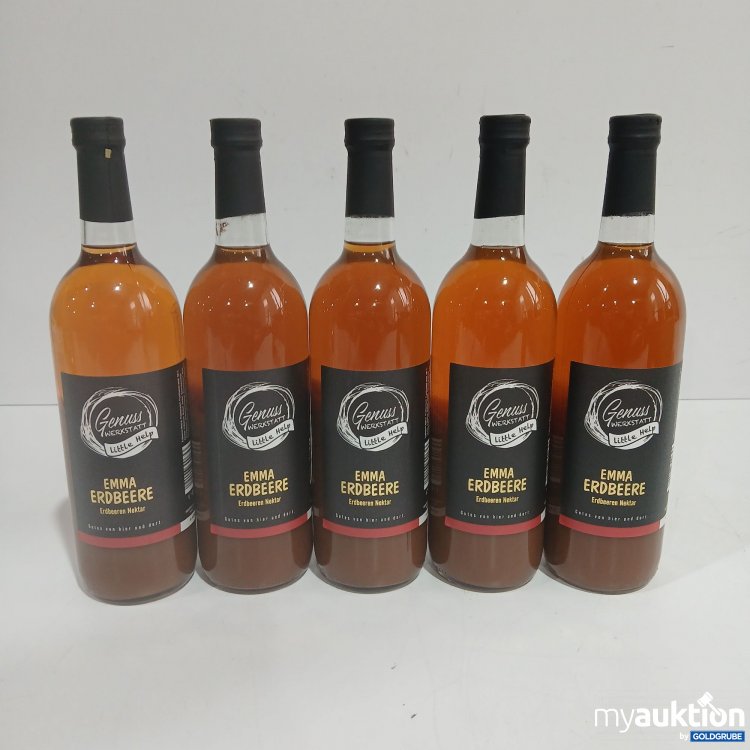 Artikel Nr. 906611: Genuss Werkstatt Emma Erdbeeren Nektar je 0,75L