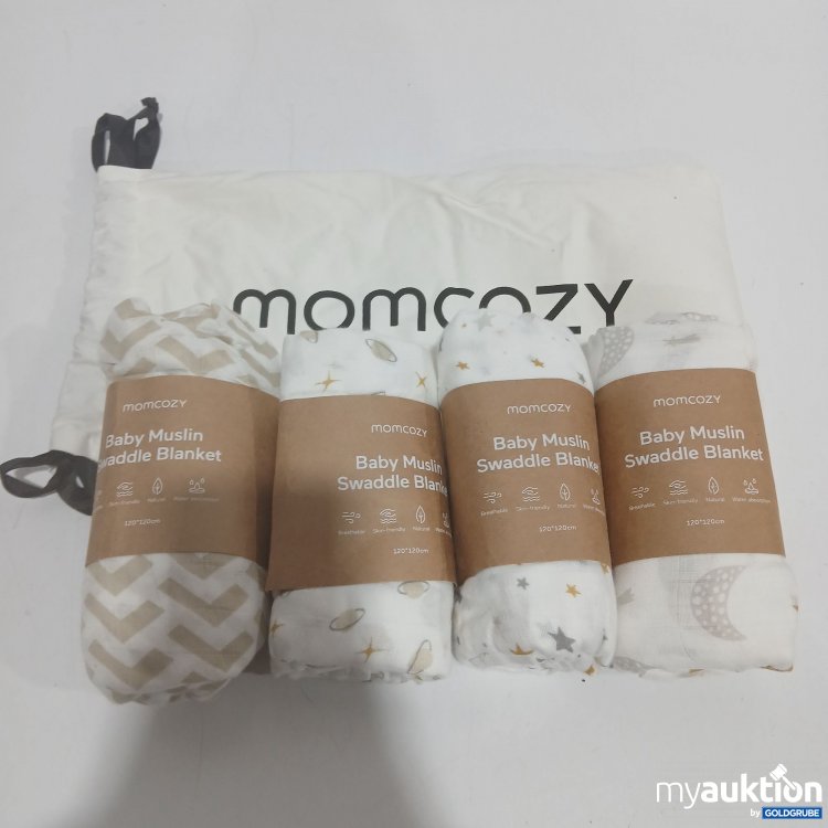 Artikel Nr. 913611: Momcozy Baby Muslin Swaddle Blanket 4x 120x120cm