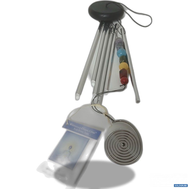 Artikel Nr. 917611 Artikel Nr. 917611: Woodstock Chimes Windspiel Chakra Chime, Silber