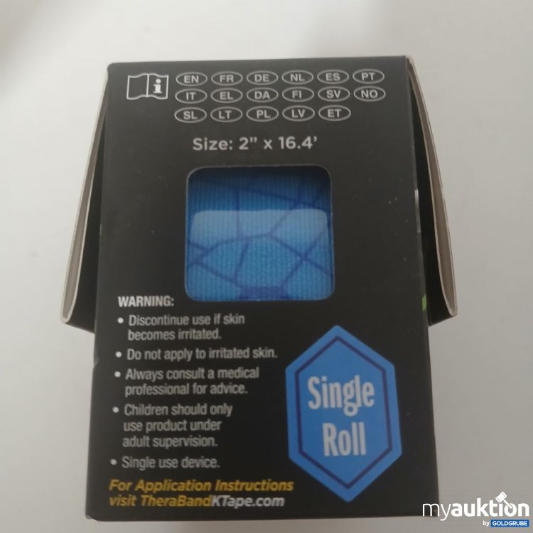 Artikel Nr. 918611: Theraband Kinesiology Tape Single Roll