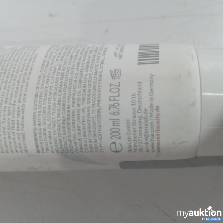 Artikel Nr. 987611 Artikel Nr. 987611: MIRI Arm Treatment Modellierendes Oberarmfluid Sculpting