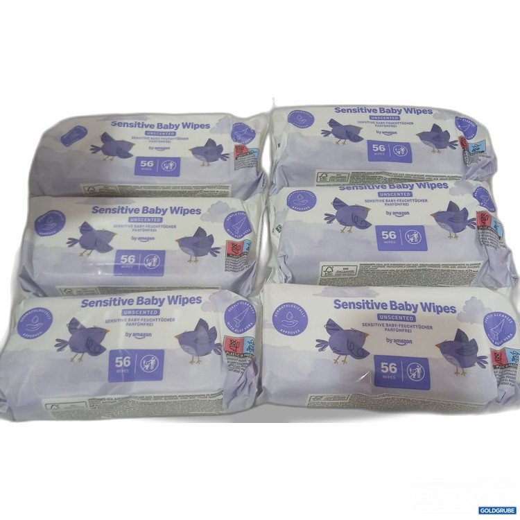 Artikel Nr. 993611 Artikel Nr. 993611: By Amazon Sensitive Baby Wipes 56Stk 6Pack