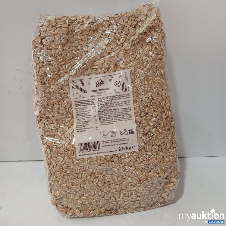 Artikel Nr. 997611 Artikel Nr. 997611: KoRo Dinkelflocken Großblatz 2.5kg