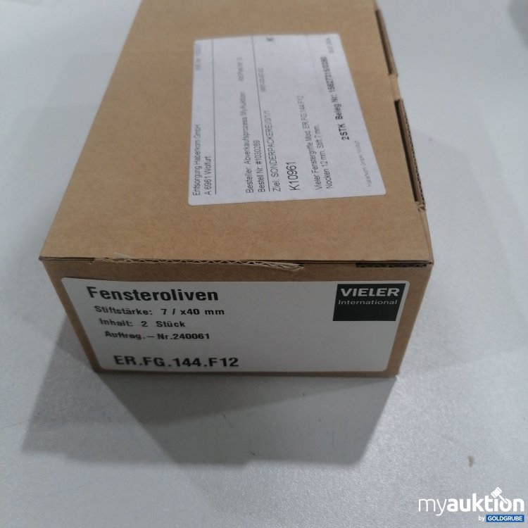 Artikel Nr. 355612 Artikel Nr. 355612: Vieler Fenstergriffe 7x40mm