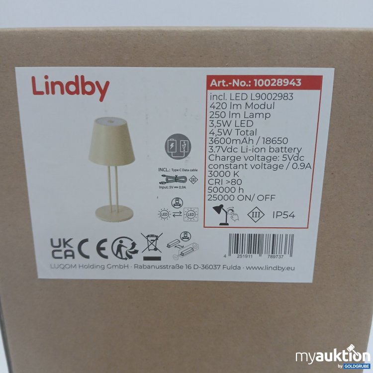 Artikel Nr. 439612: Lindby LED Tischlampe 10028943